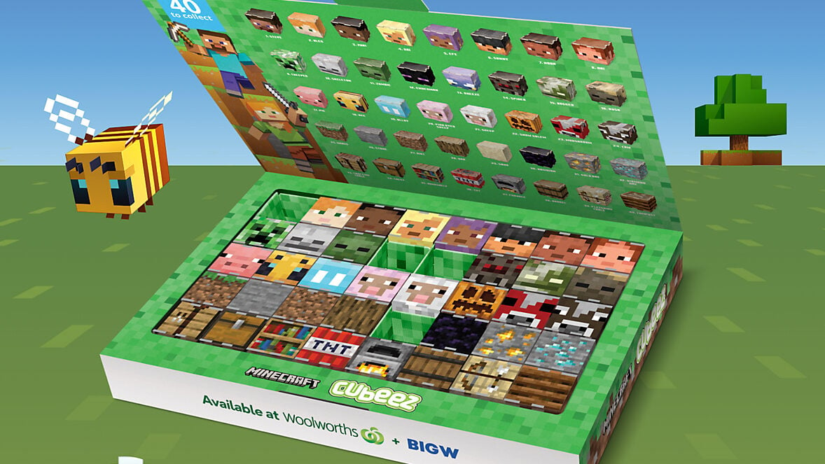 Minecraft x Woolworths x BIG W x February 2025 e1738628763105