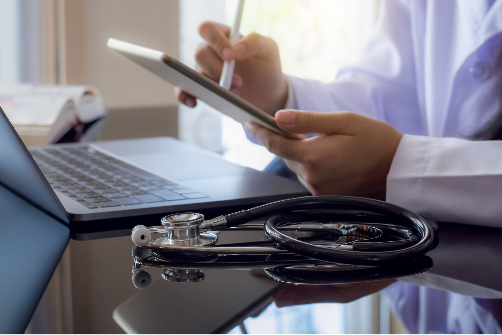 doctor laptop