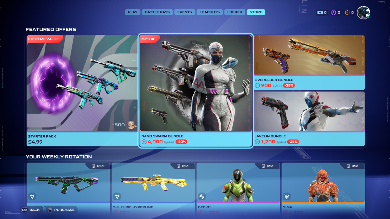 105642 1 splitgate 2 wants to make fps great again sells 80 cosmetic bundles full