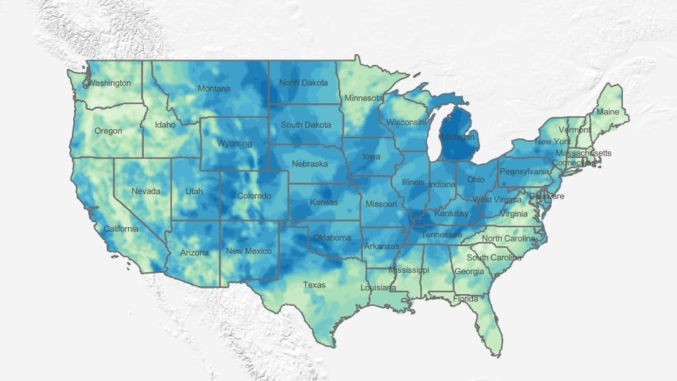 84069557007 usgs geo h 2 prospectivity map