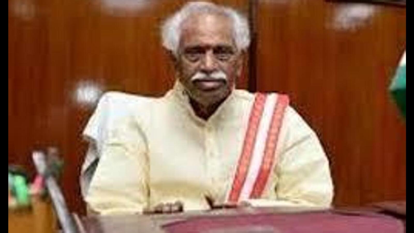 Haryana governor Bandaru Dattatraya HT File 1750967304848