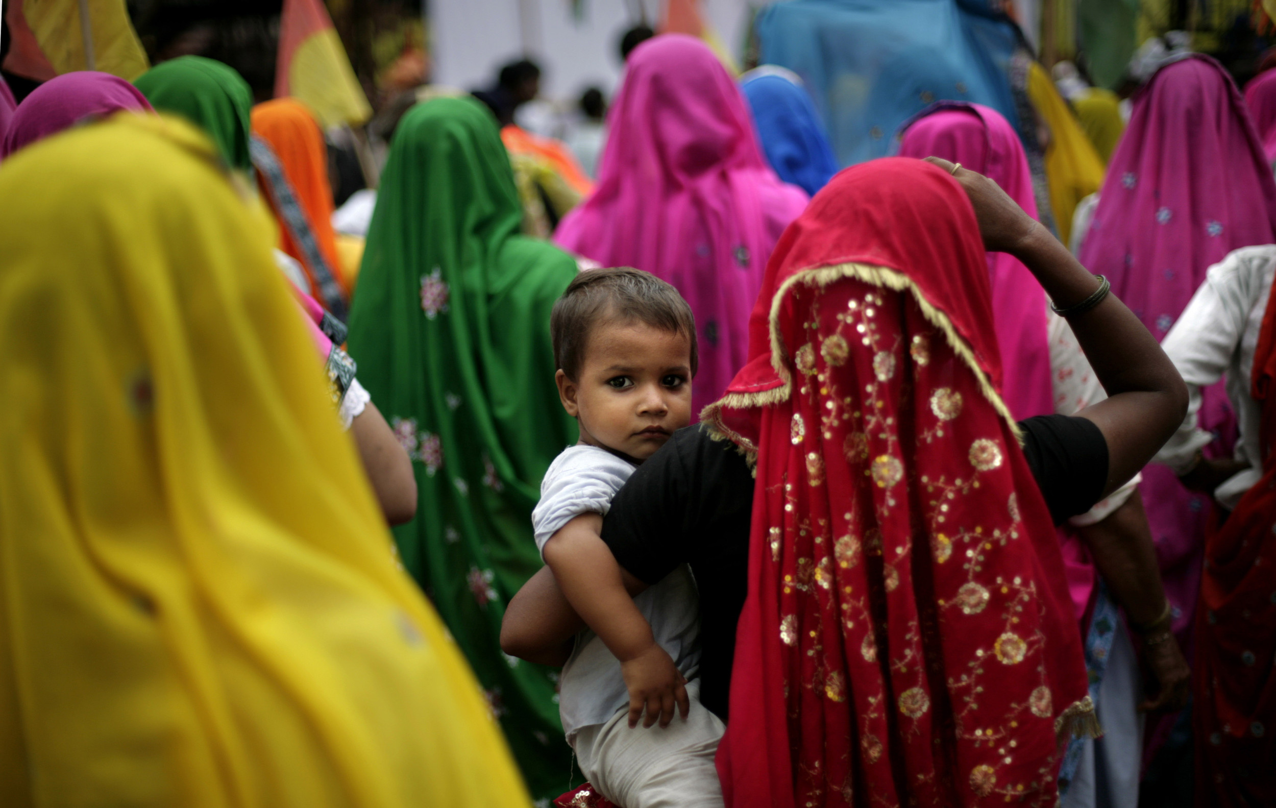 baby woman india