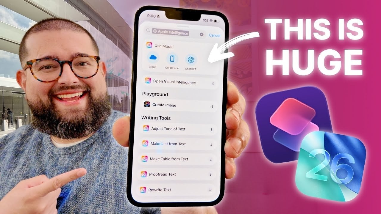 ios 26 shortcuts ai productivity optimized