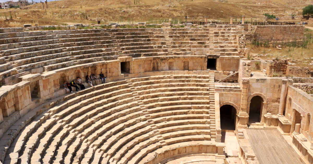 jerash jordan the north theatre