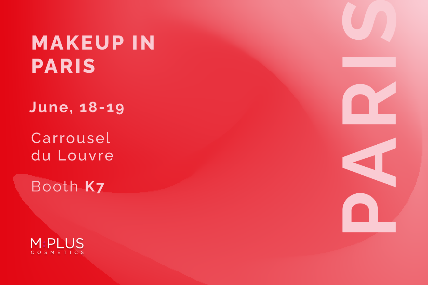 mplus cosmetics at makeup in paris