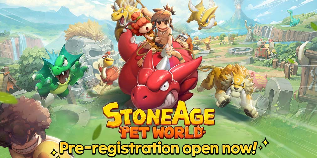 stoneage pet world ios android pre reg cover