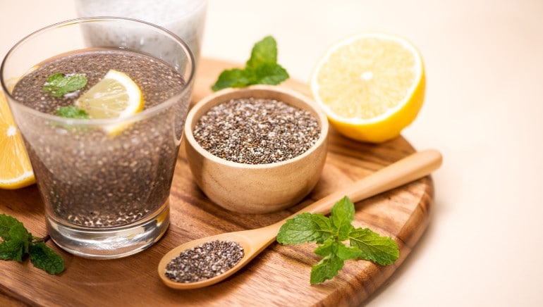 chia seeds detox water 1