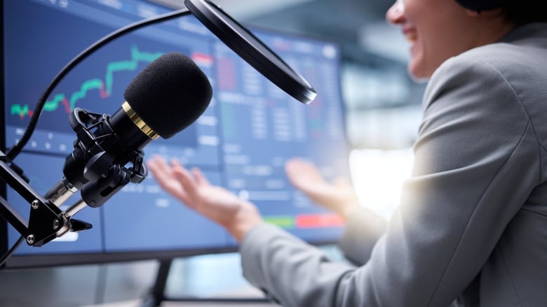 finfluencer stock image