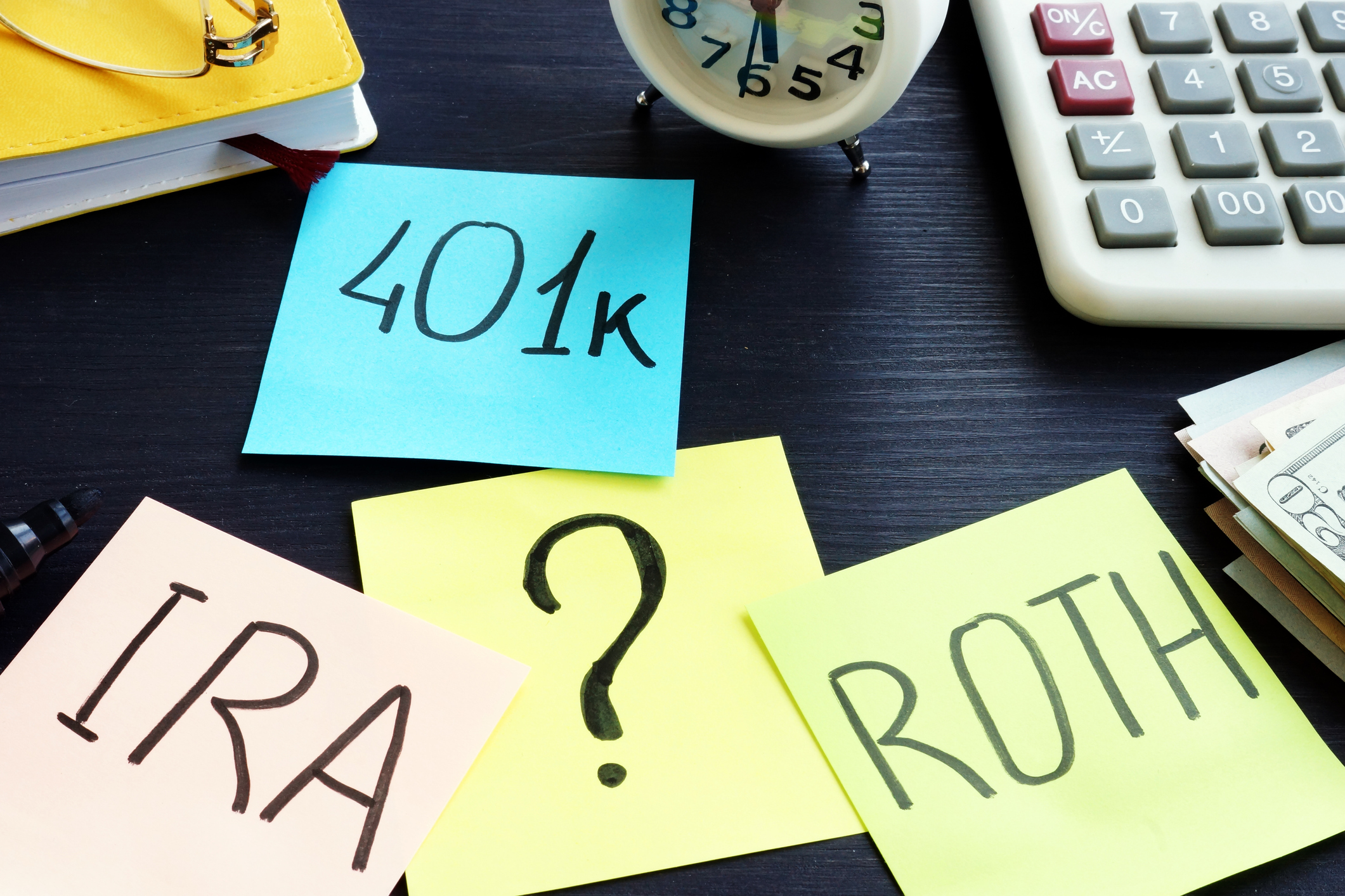 getty images 401k ira roth retirement accounts