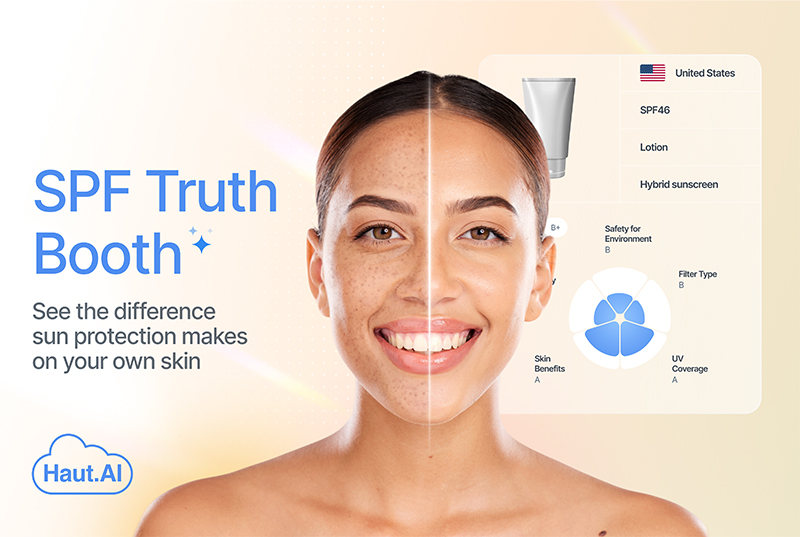 haut ai launches the spf truth booth