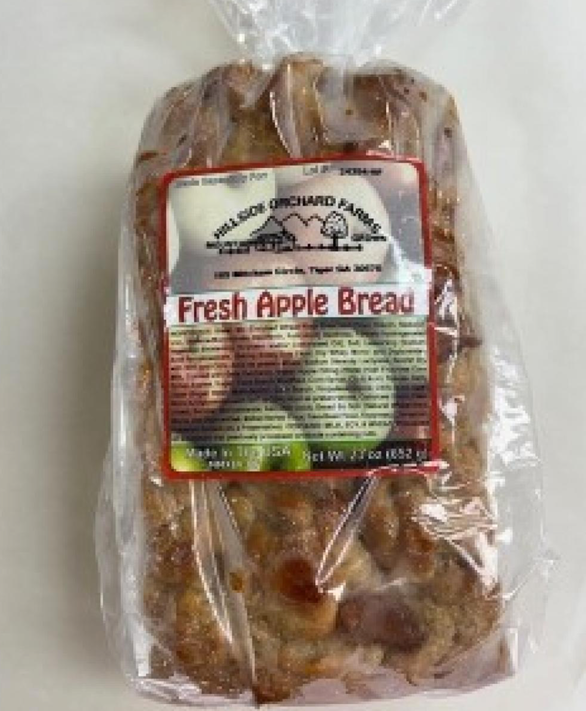 recalled Hillside Orchard fruit bread