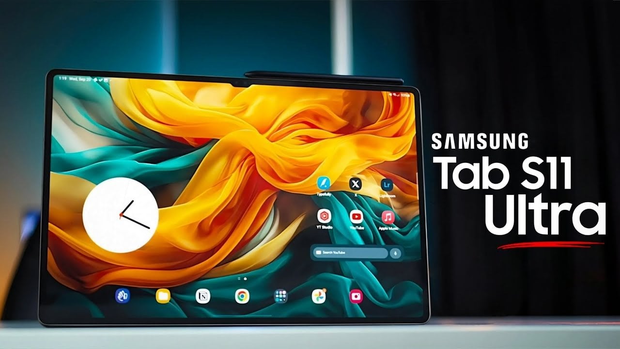 samsung galaxy tab s11 ultra tablet design optimized