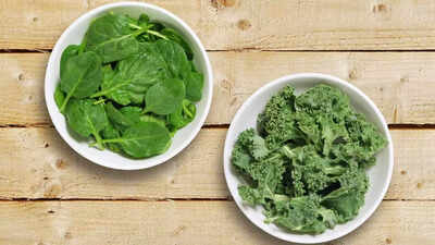 spinach vs kale