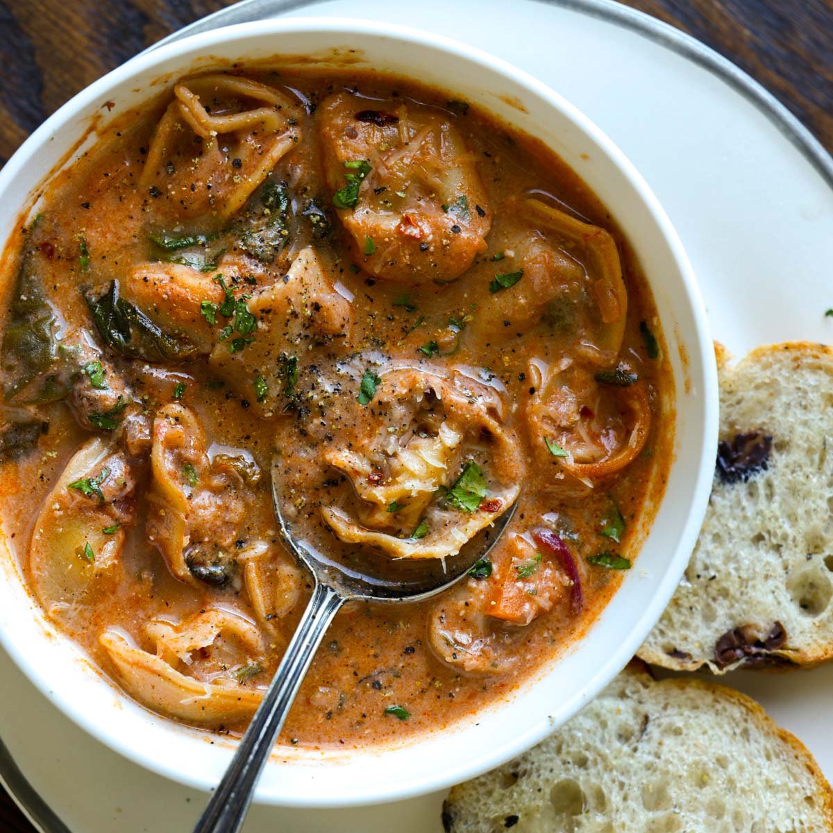 Creamy Tortellini Soup 4594