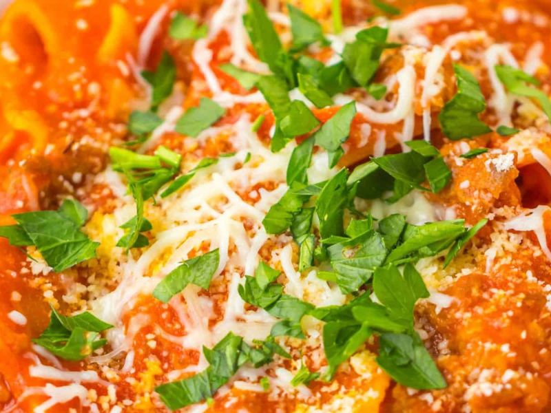 Small Spicy Lasagna Soup