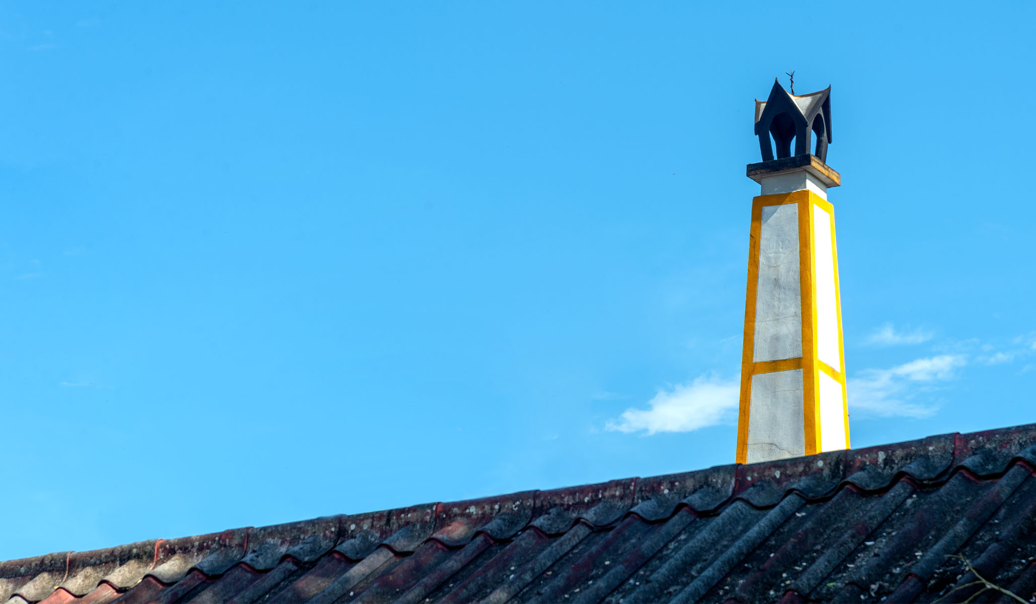crematorium chimney stack