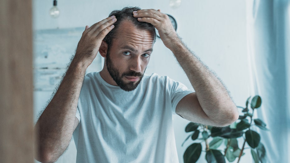 man hair loss thinning protein deficiency