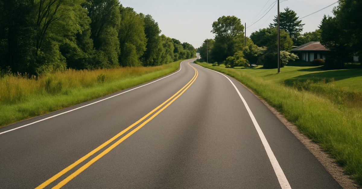 road scene header AI generated
