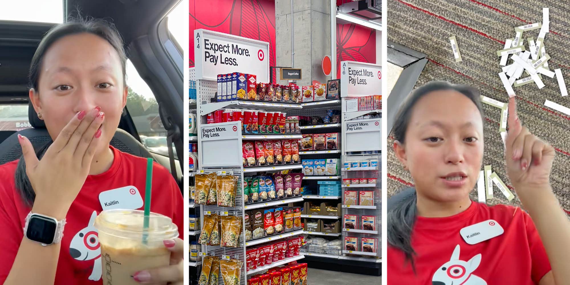 target items without price tags