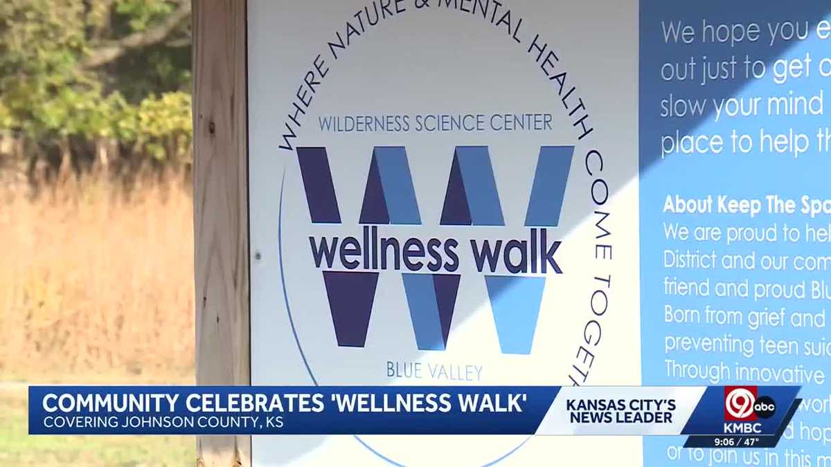 Blue Valley expands wellness walk to support mental health - KMBC 1 04ee00e9 3ef6 4d66 a3c3 56a35c52def5