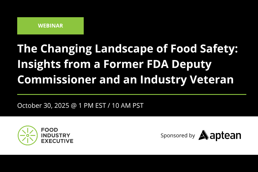 Aptean20 20The20Changing20Landscape20of20Food20Safety20Insights20from20a20Former20FDA20Deputy20Commissioner20and20an20Industry20Veteran