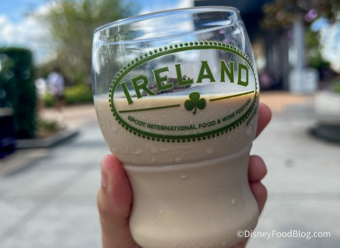 wdw 2025 epcot food and wine festival festival favorites booth irish milk shake 2 700x511 1