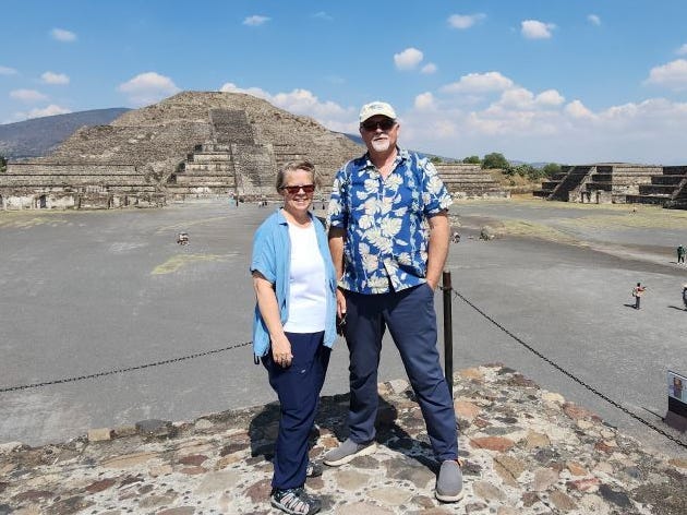 We left our jobs at 60 to travel the world. Retiring early means living off savings before Social Security kicks in. 1 690123bc599d46a4ccc105f8