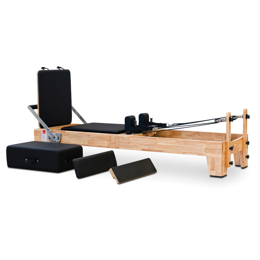 Oak Pilates Reformer with Full Accessory Kit - $1990 + $150 Metro Shipping Delivery @ Direct Fitness Gear 1