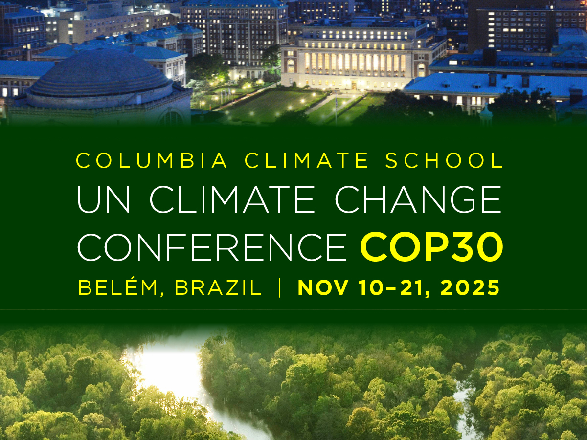 10 Delegates From the Climate School Share Their Plans and Hopes for COP30 1 COP30 banner 4x3 1