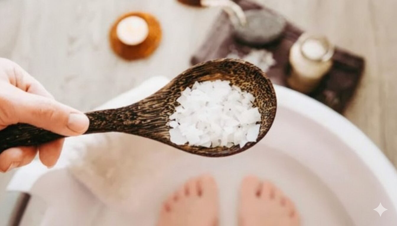 Putting a Handful of Coarse Salt in Your Shower: Simple Habit Many Recommend to Renew Body and Mind 1 SAL