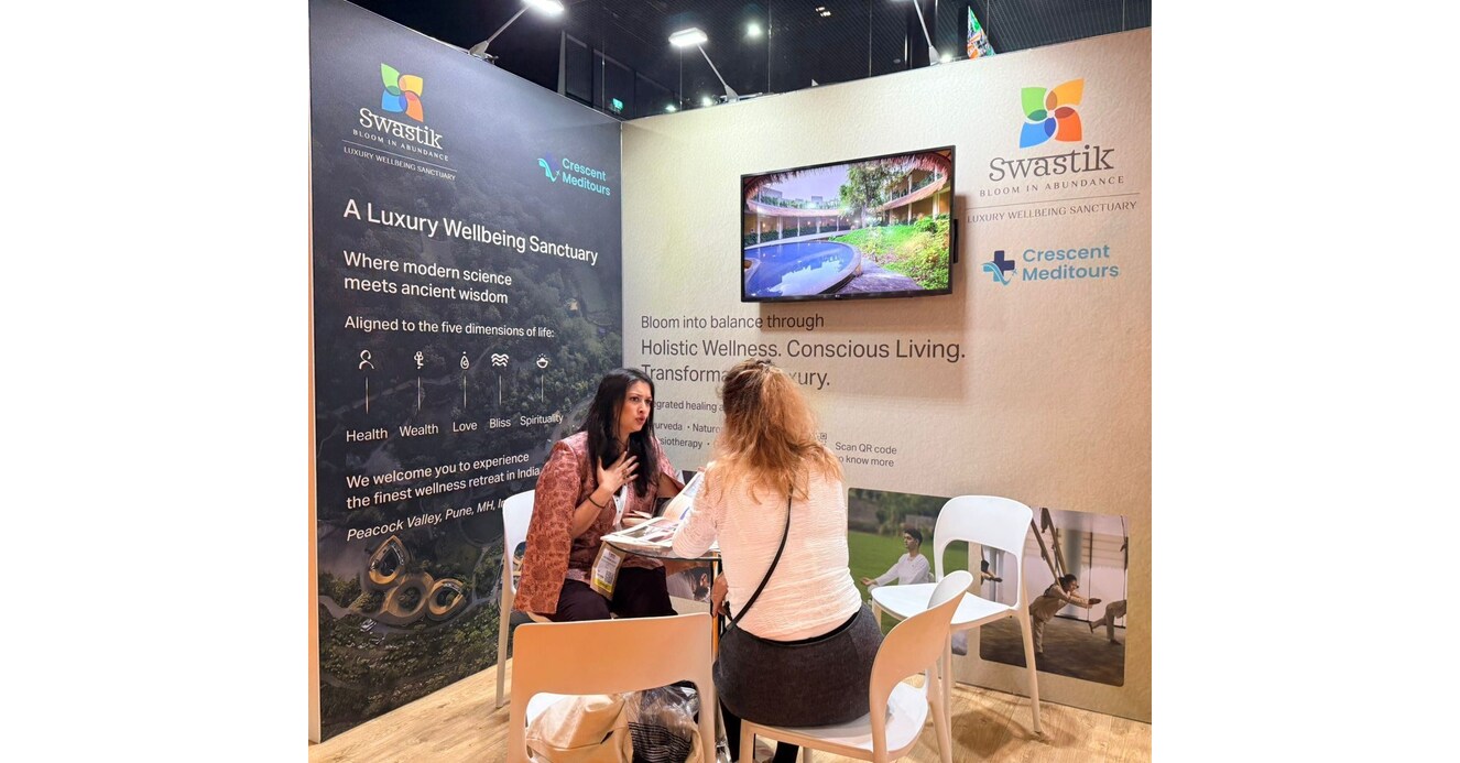 Holistic Luxury Meets Heritage: Indias Swastik Wellbeing unveils its Ancient Future Wellness Vision at WTM London 2025 - PR Newswire 4 SWS WTM London
