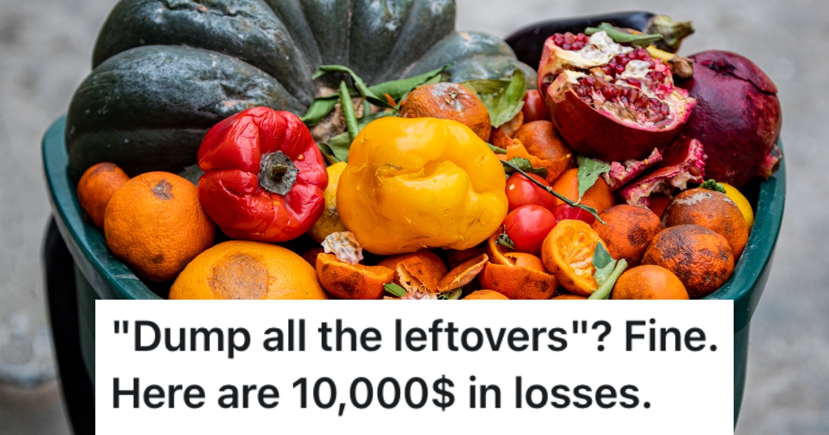 Restaurant Workers Were Told By A Bad Manager That They Had To Dump Food Instead Of Eating It Themselves, So They Dumped Tons Of Food And Got The Manager Fired 3 leet