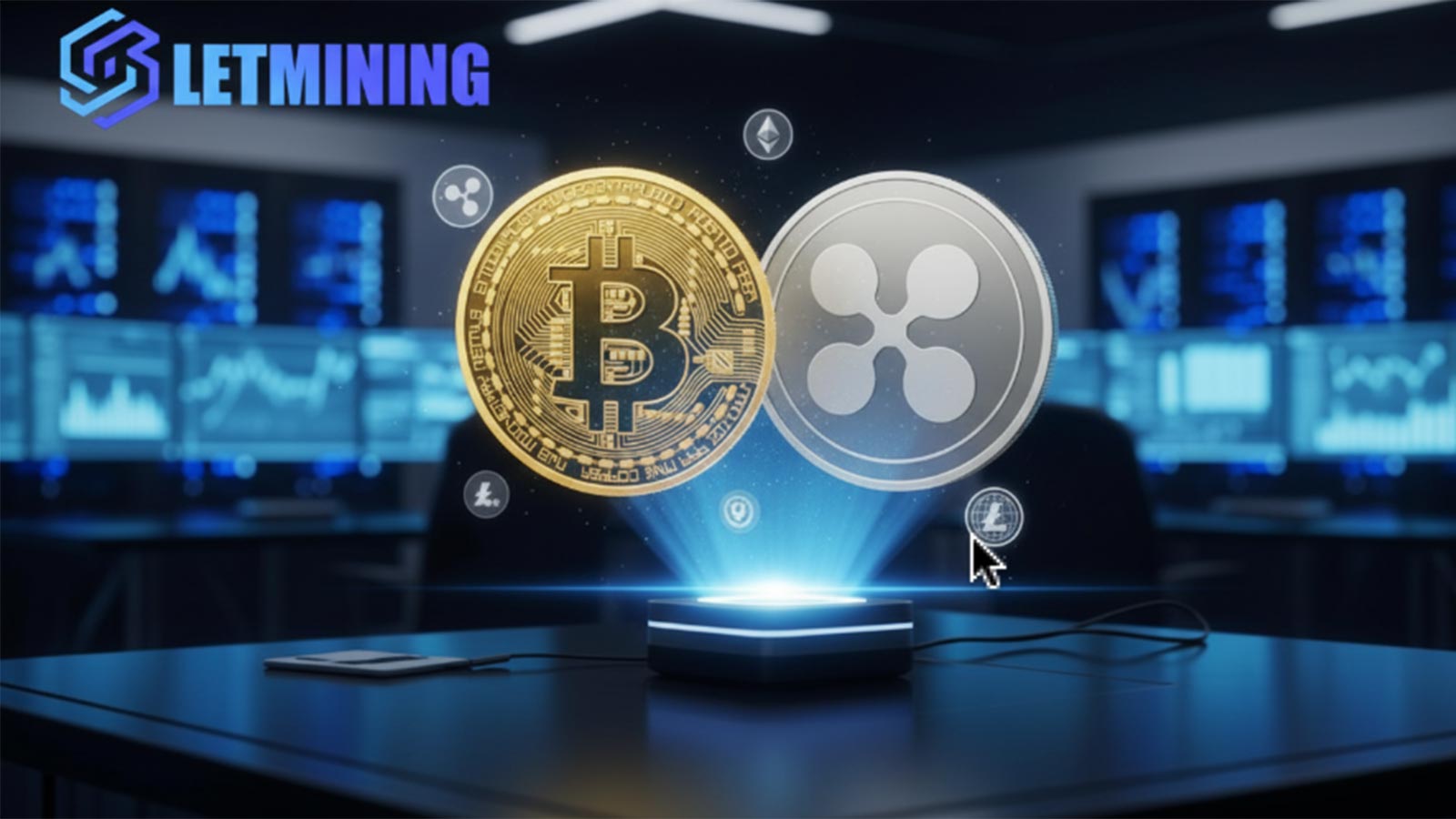 Turn Your BTC and XRP Into a Passive Income Stream With LET Mining - Azat TV 2 letmining crypto