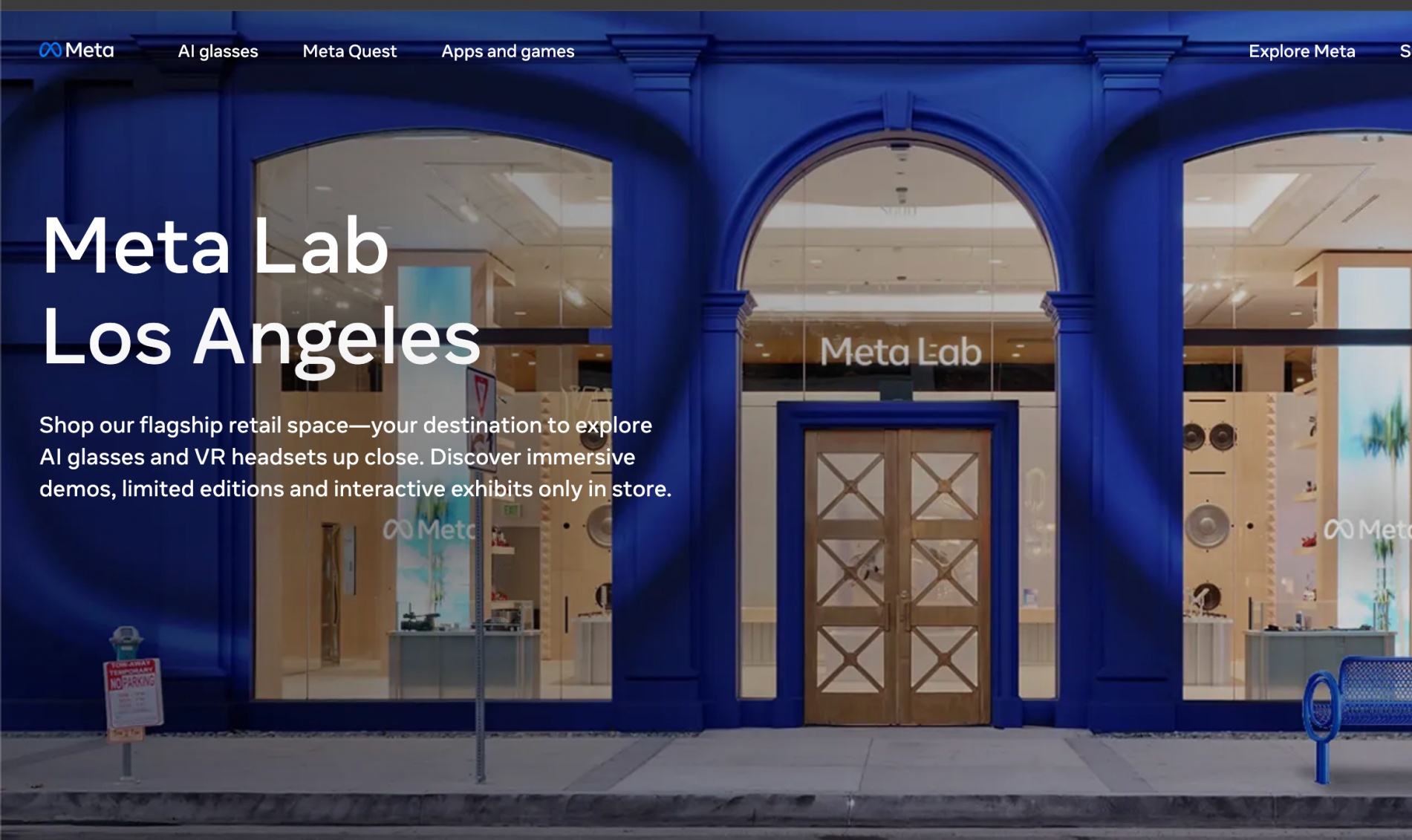Meta expands retail footprint with flagship L.A. storefront full of wearable tech and VR devices - Tubefilter 2 meta lab los angeles