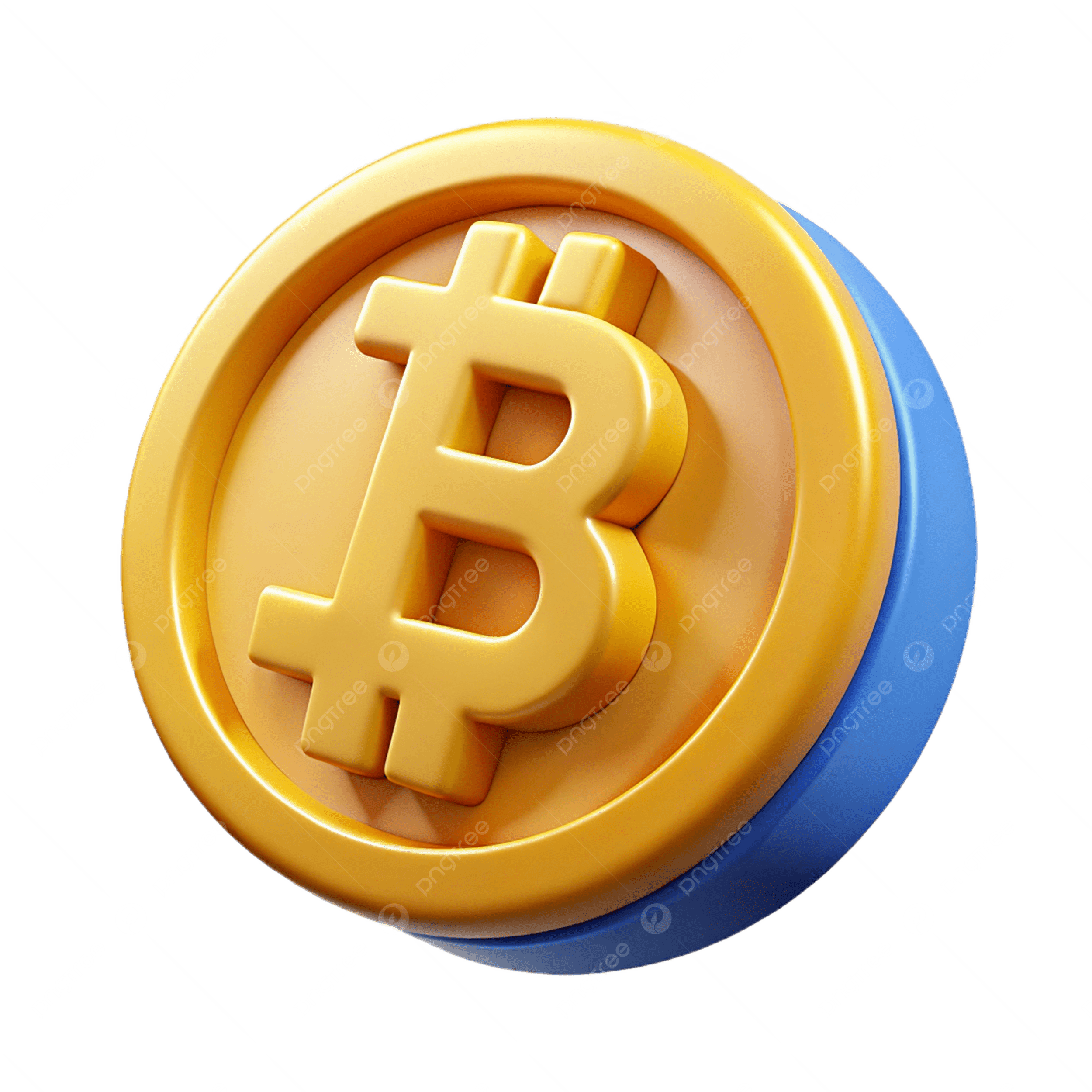 pngtree bitcoin 3d png image 17266888