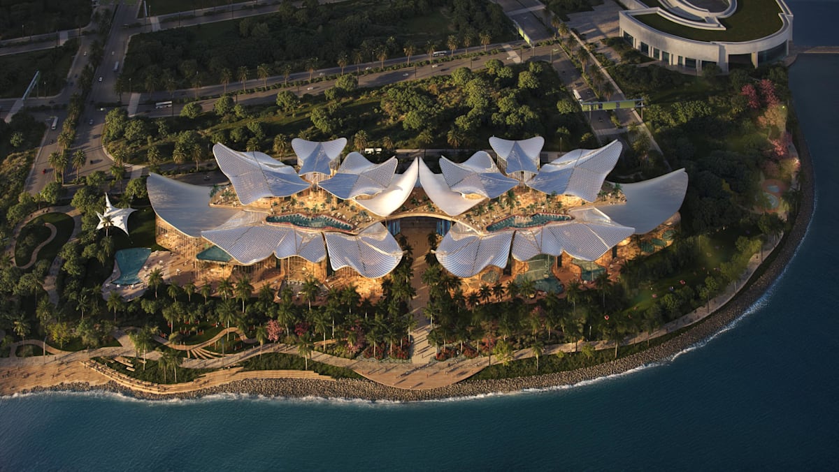 render of therme singapore 1. image courtesy of therme singapore and dp architects