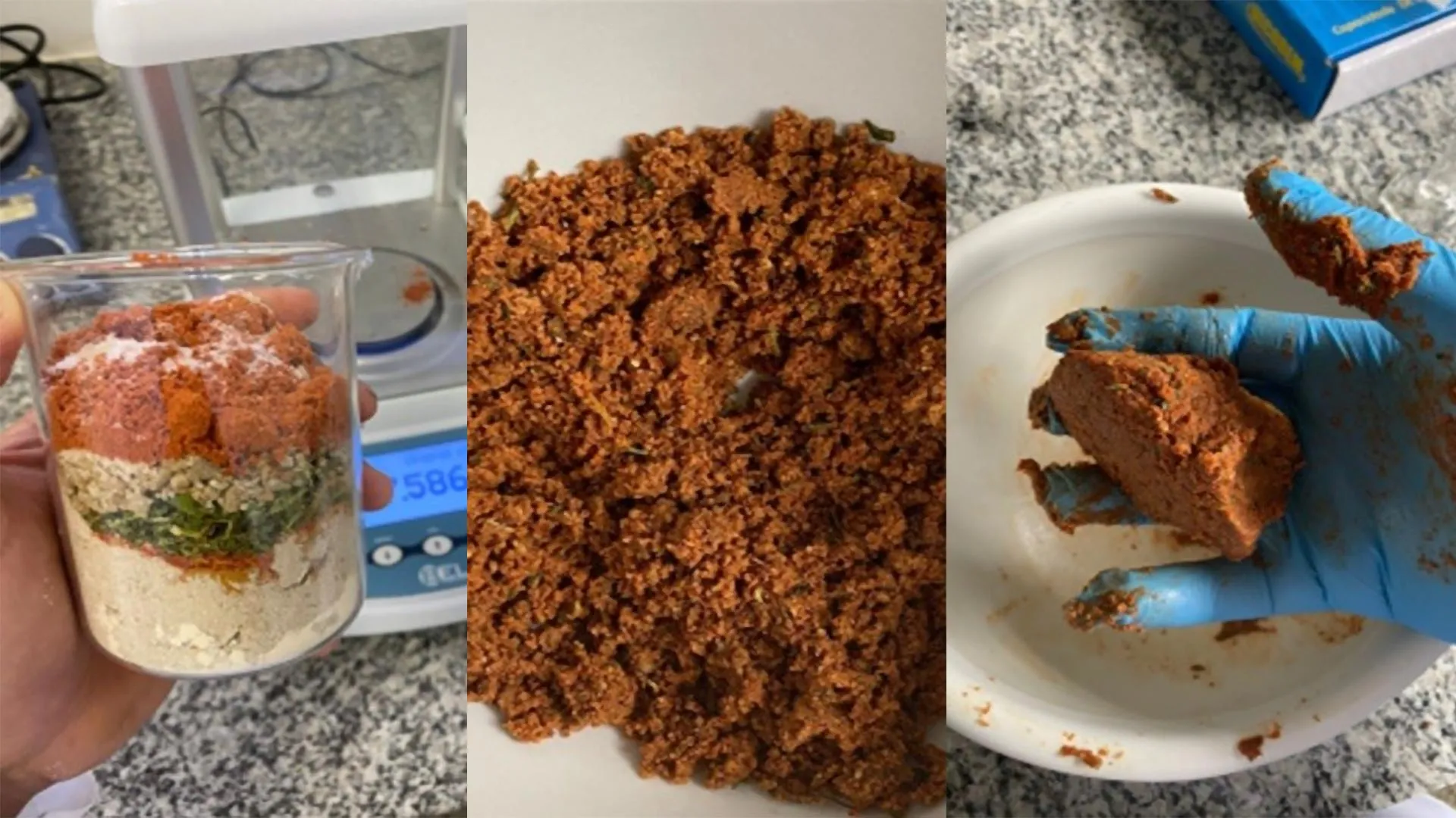 vegan meat based on sunflower flour