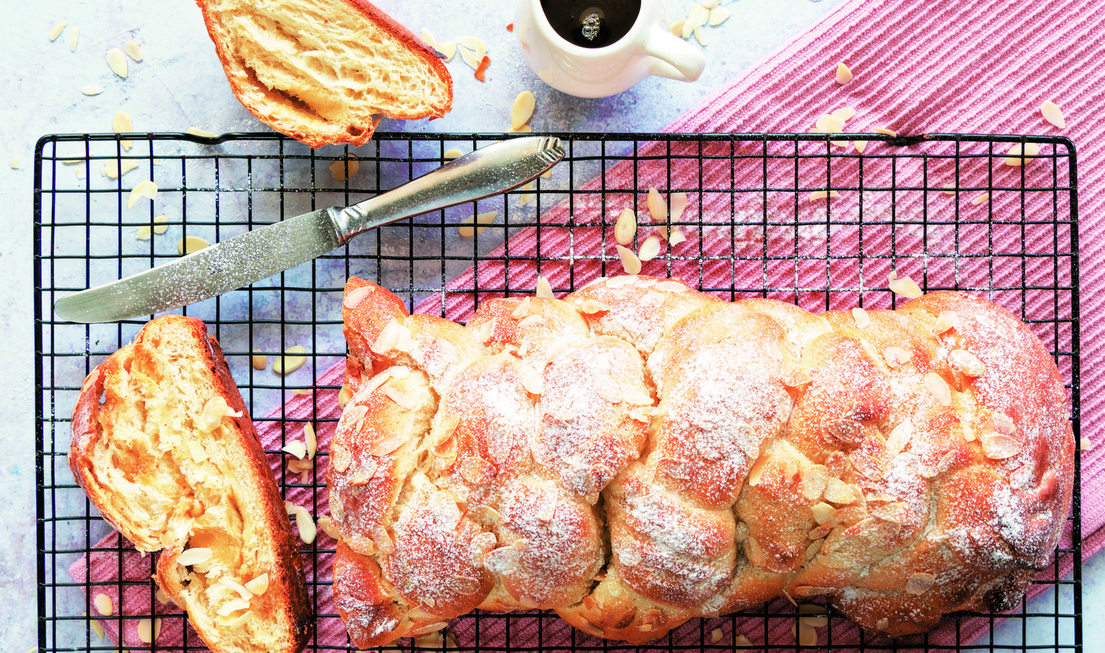 Marzipan-Filled Vegan Challah 5 VegNews.MarzipanChallah