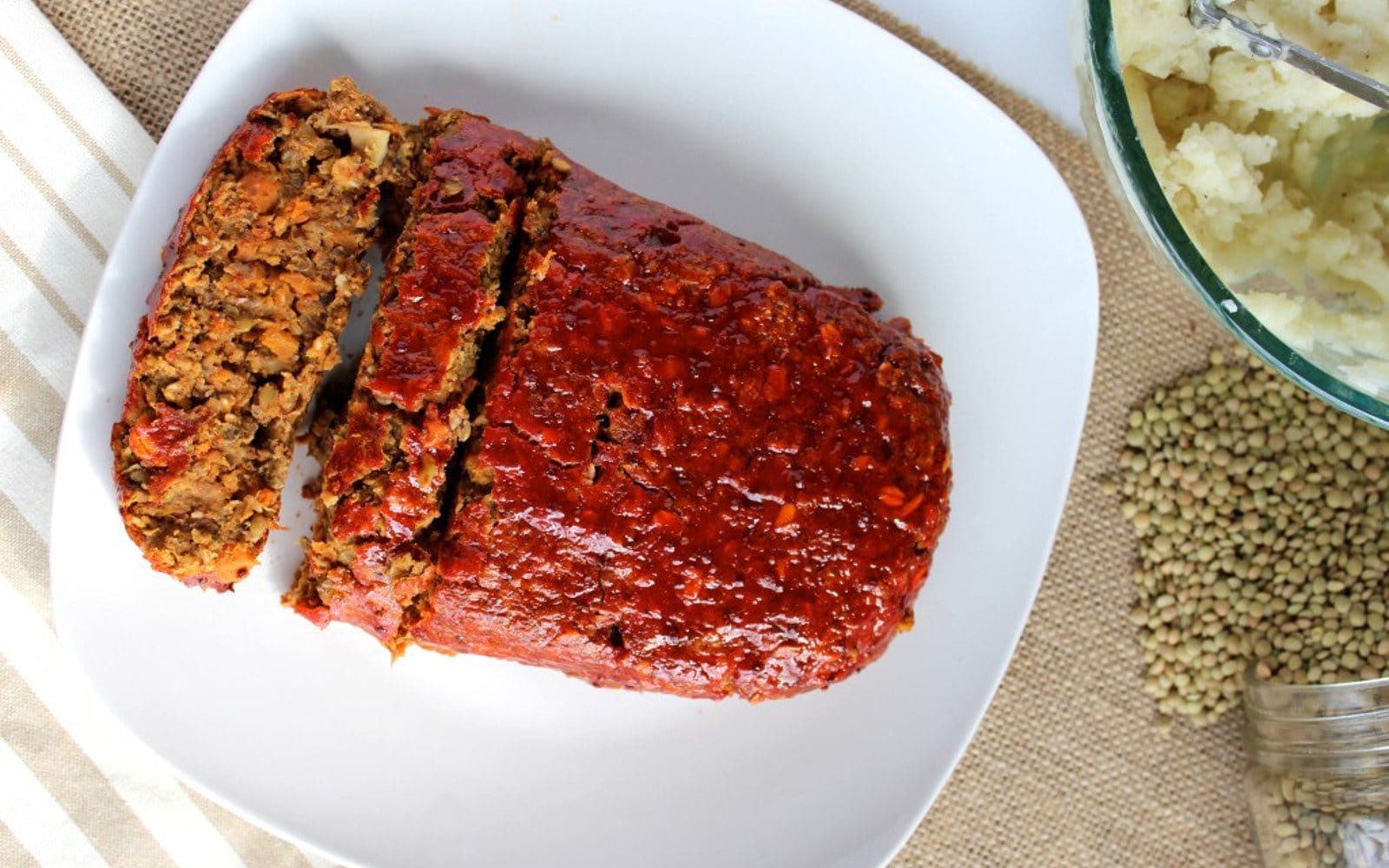 15 Excellent Vegan Recipes Perfect For Holiday Parties 1 maple glazed mushroom and lentil loaf
