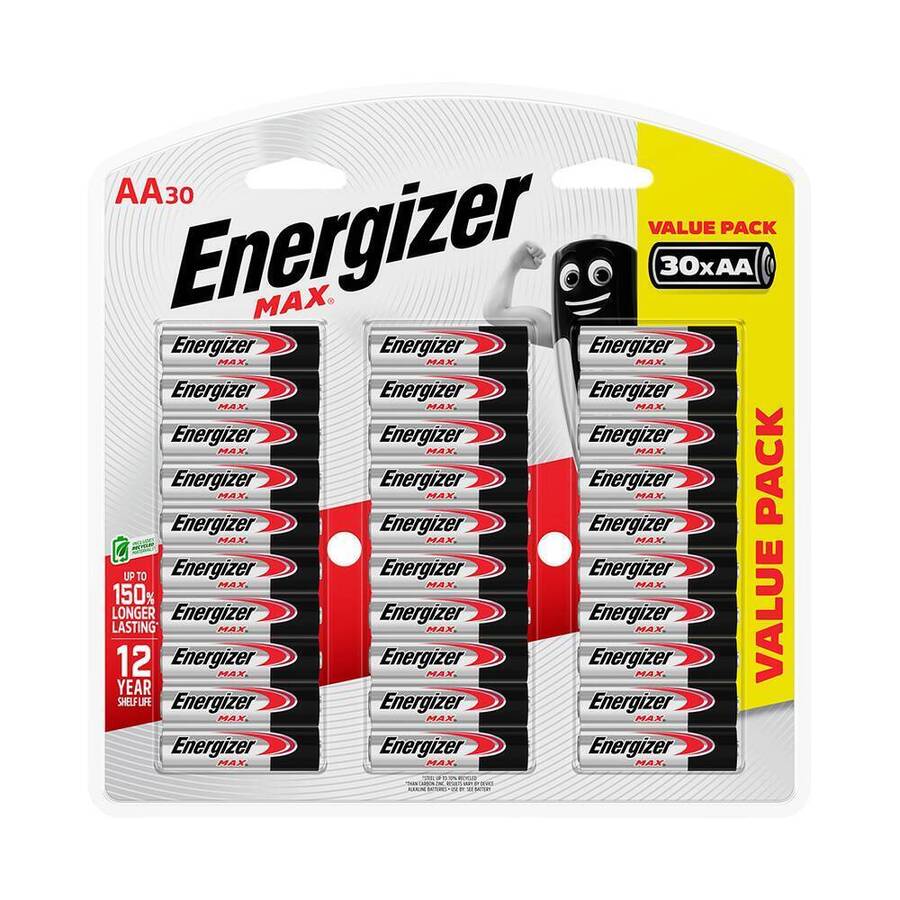 Energizer Max AA Battery 30 Pack $15 (C&C Only) @ Supercheap Auto 1