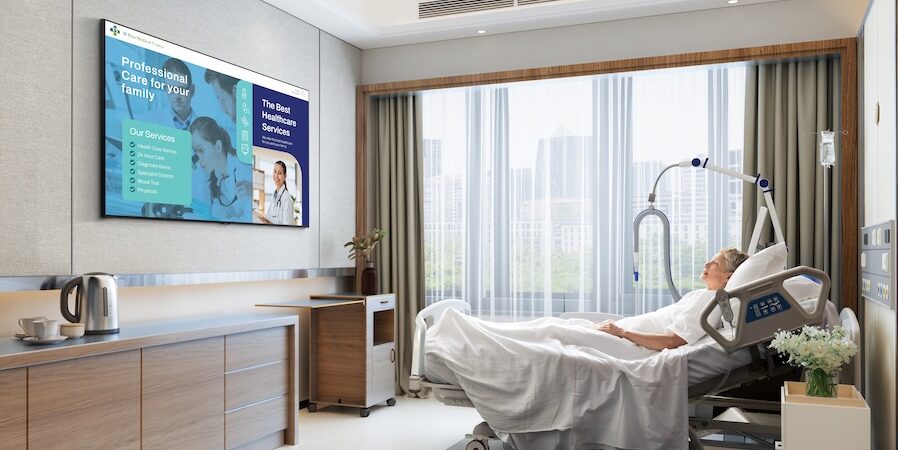 7 benefits of digital signage in hospitals 1 Healthcare 01 2 1 e1770997419453