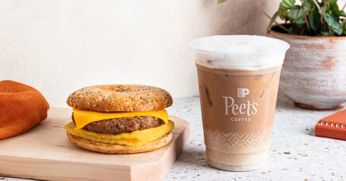 Plant Based Breakfast Peets Coffee