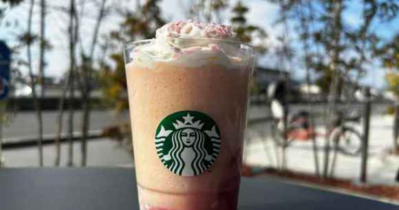 Starbucks Japan adds new sakura Frappuccino and cherry blossom drinks to the menu 1 Starbucks Japan sakura cherry blossom Frappuccino Bloom White Peach bloom hanami season limited edition exclusive menu food sweets donut latte soda news 3