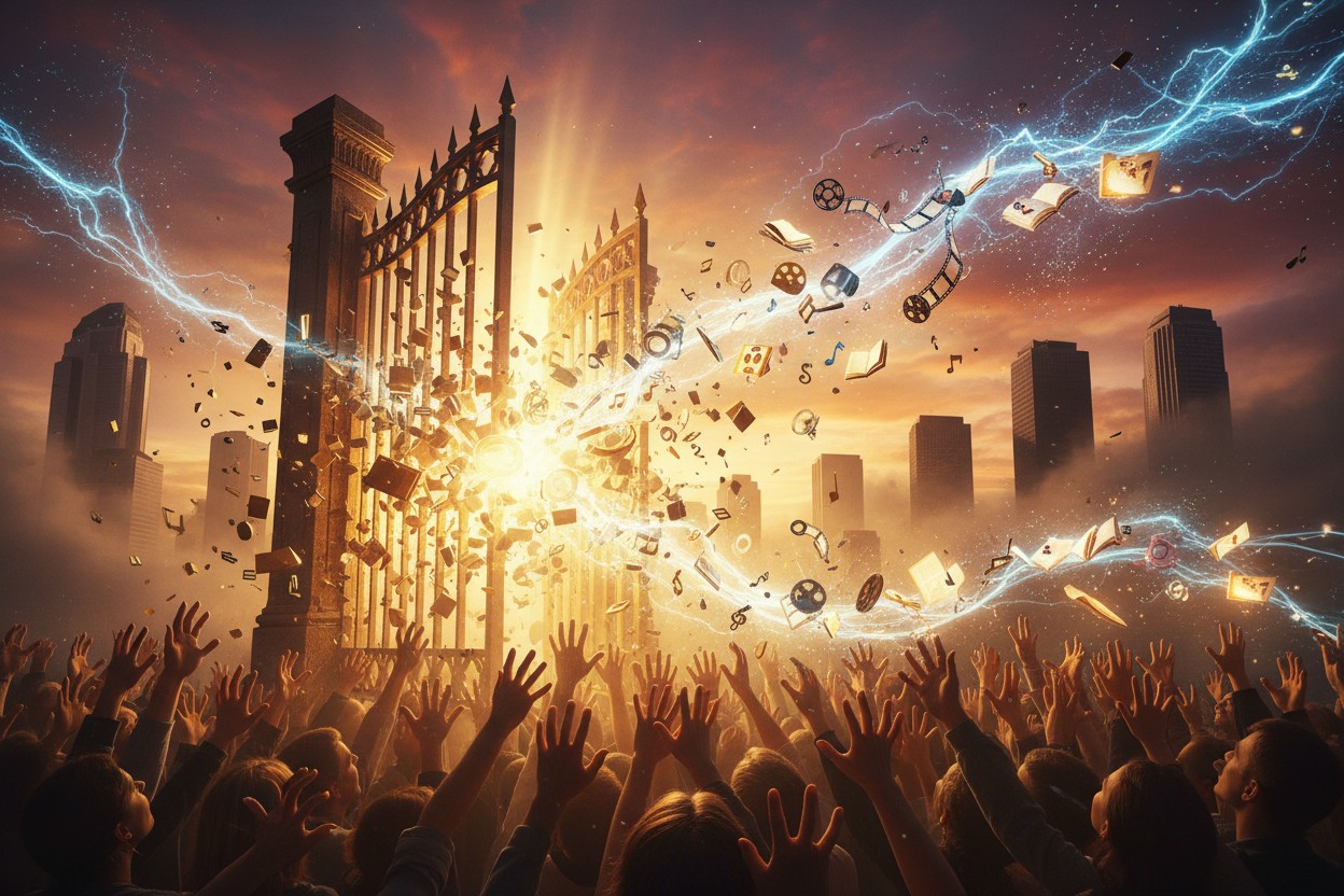 AI Unleashes Decentralized Creativity for Humanity 1 ai democratization decentralized creativity ai powered creation 266 original