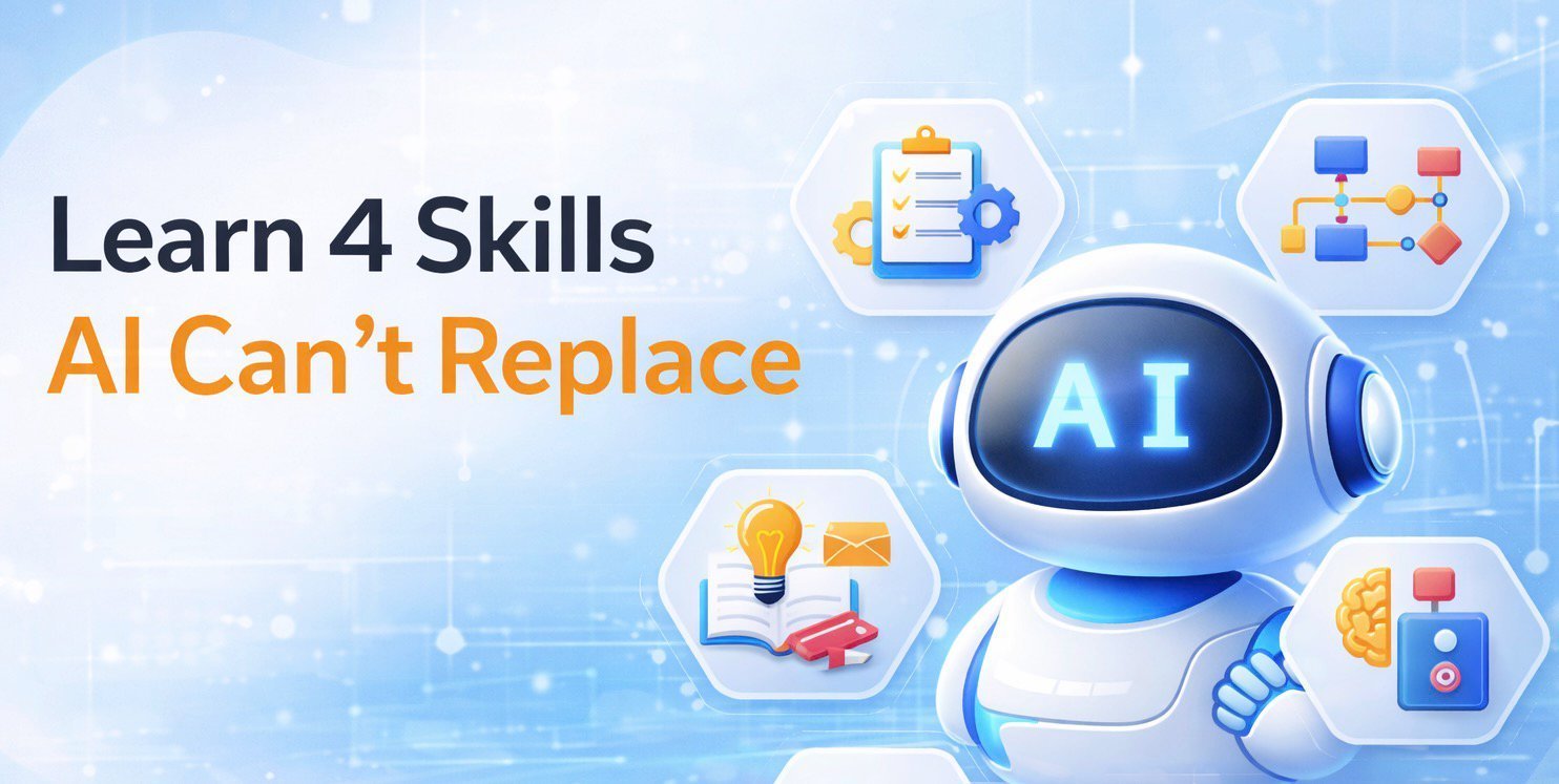 Skills Al Cant Replace : Judgment, Process, Storytelling & Critical Thinking 1 cockpit rule ai decision framework