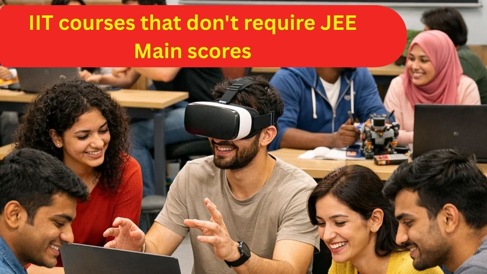IIT courses that dont require JEE Main score 1 jeemain results 2026 courses