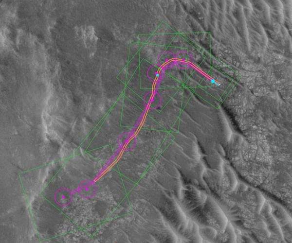 mars perseverance rover ai planned drive hg