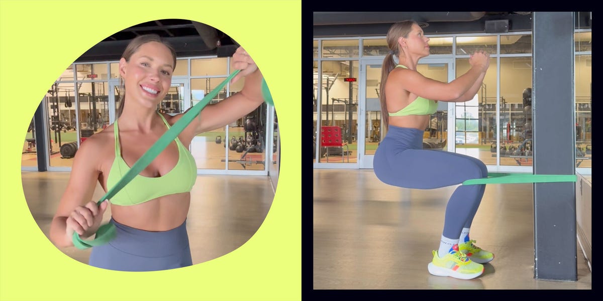 How to do Spanish squats the underrated variation that builds strong quads without knee pain - Womens Health 1 spanish squats 6836167b14f8f