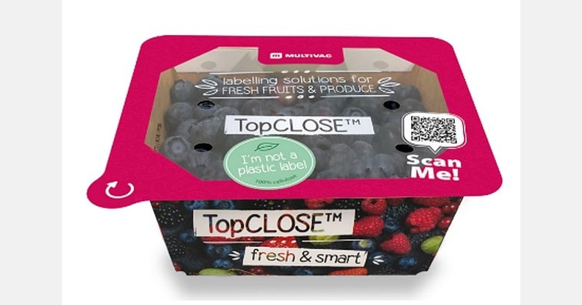 Edible coating and labelling reduce plastic and extend shelf life - Hortidaily 2 0262 19