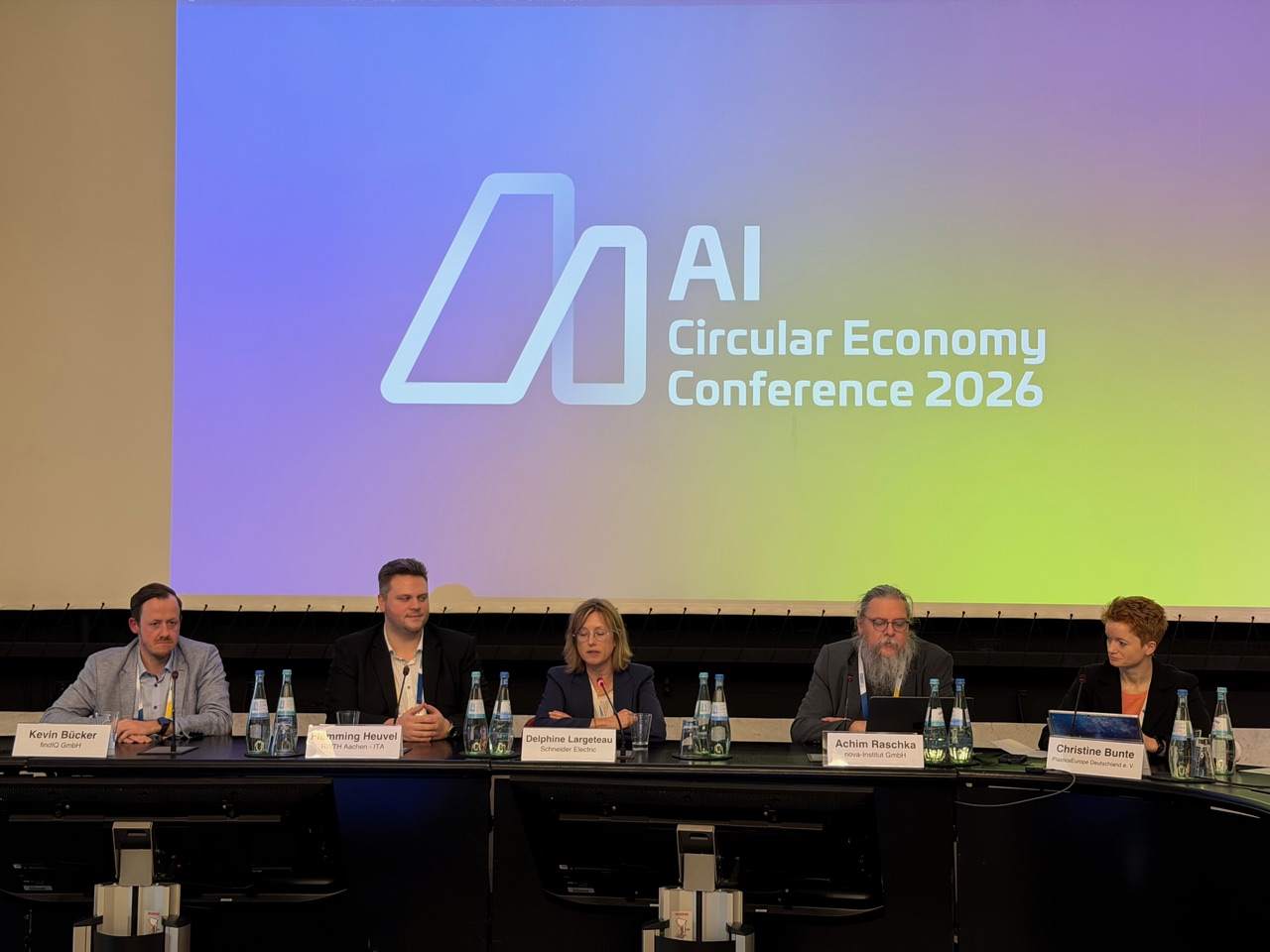 Recap AI Circular Economy Conference 2026 - European Biotechnology Magazine 1 26 03 11 PaneldiscussionattheAICircularEconomyConference2026